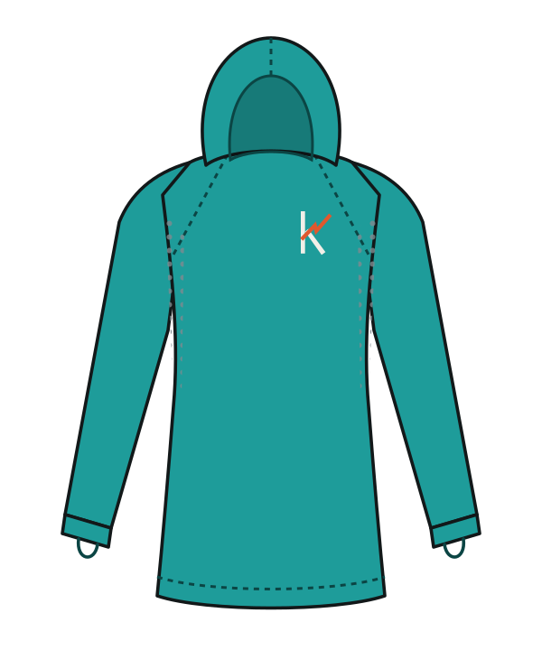 Women’s Ridgelight Sun Hoody in Turquoise