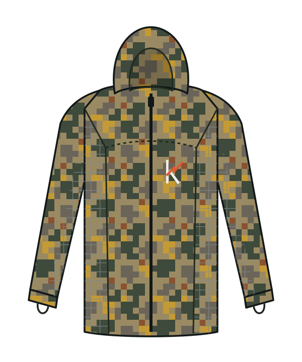 Men’s Crest Hybrid in Aspen Camo